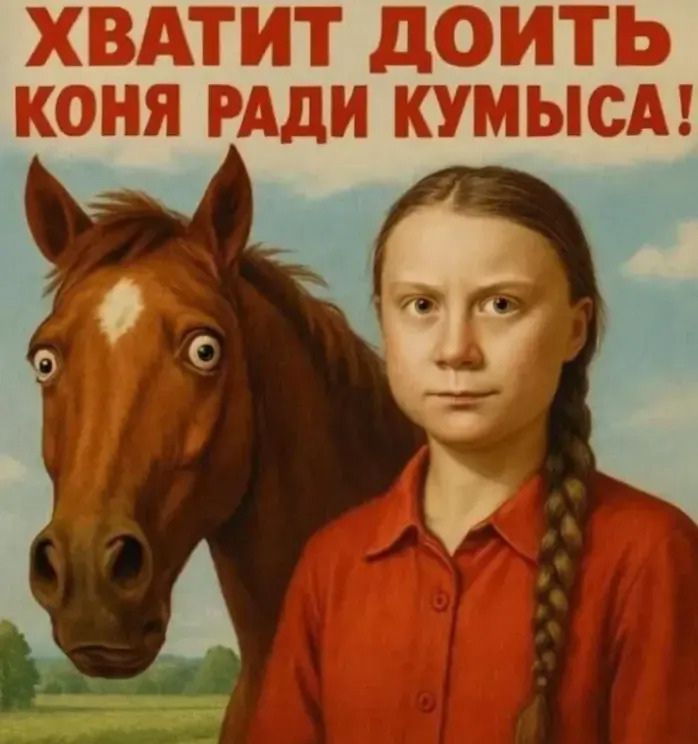 ХВАТИТ ДОИТЬ КОНЯ РАДИ КУМЫСА!
