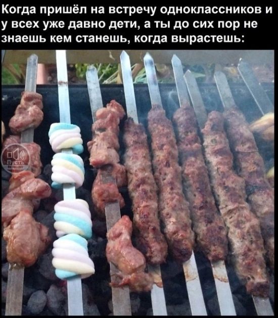 Когда пришёл на встречу одноклассников и у всех уже давно дети, а ты до сих пор не знаешь кем станешь, когда вырастешь: