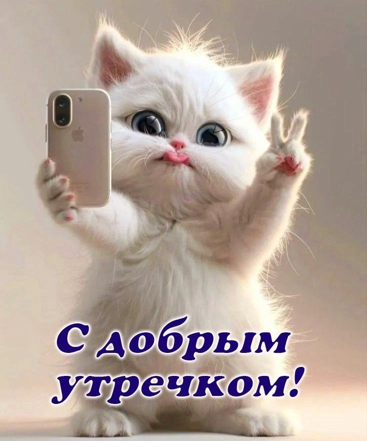 С добрым утречком!