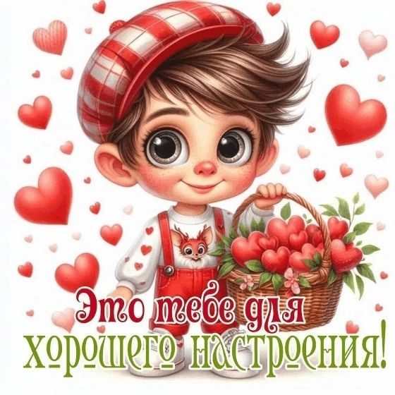 Это тебе для хорошего настроения!