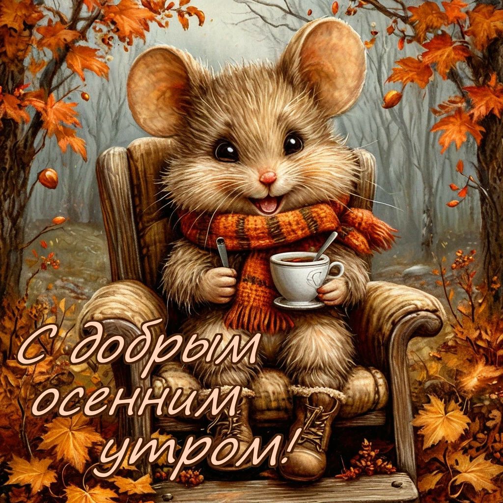 С добрым осенним утром!