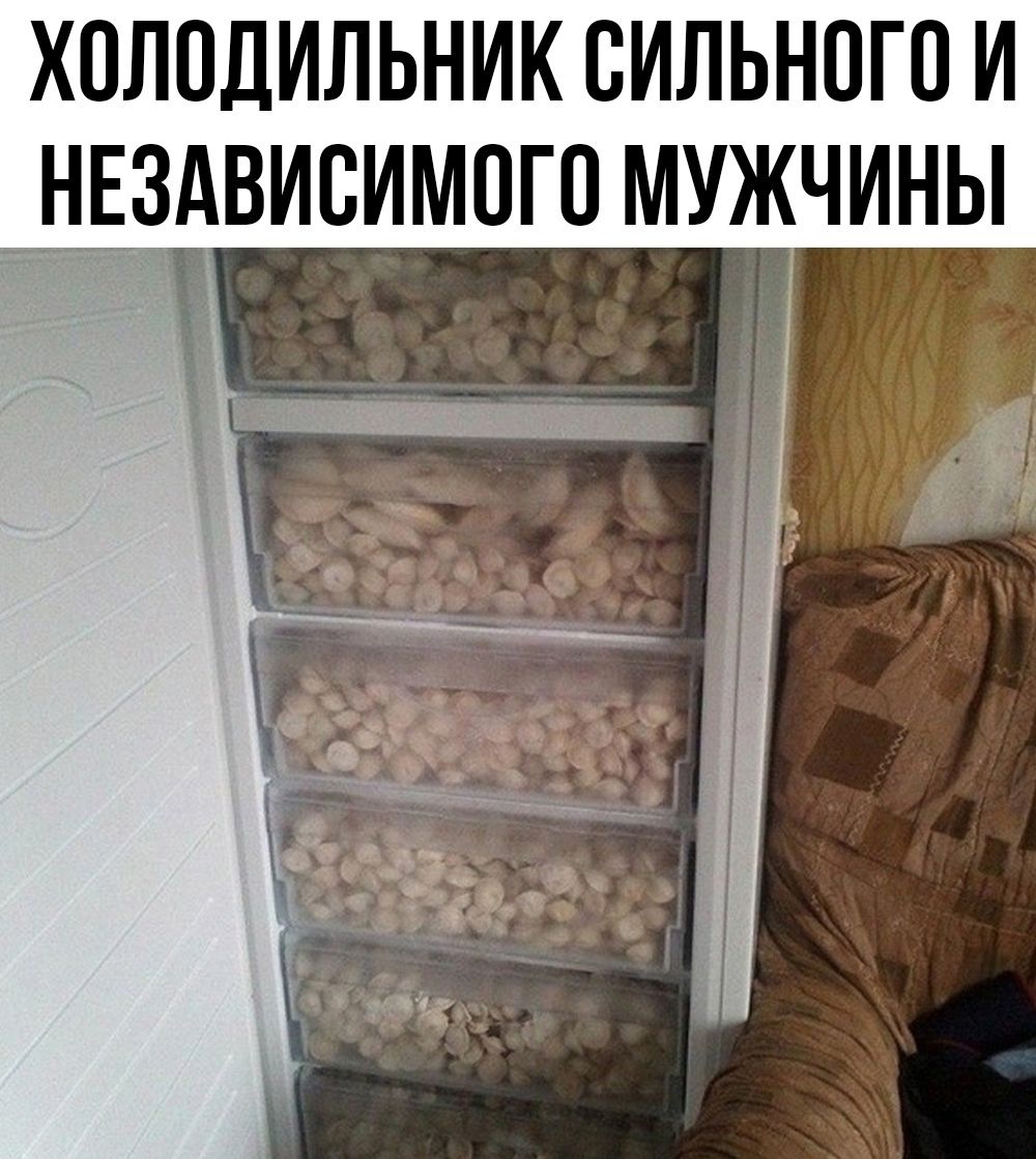 ХОЛОДИЛЬНИК СИЛЬНОГО И НЕЗАВИСИМОГО МУЖЧИНЫ