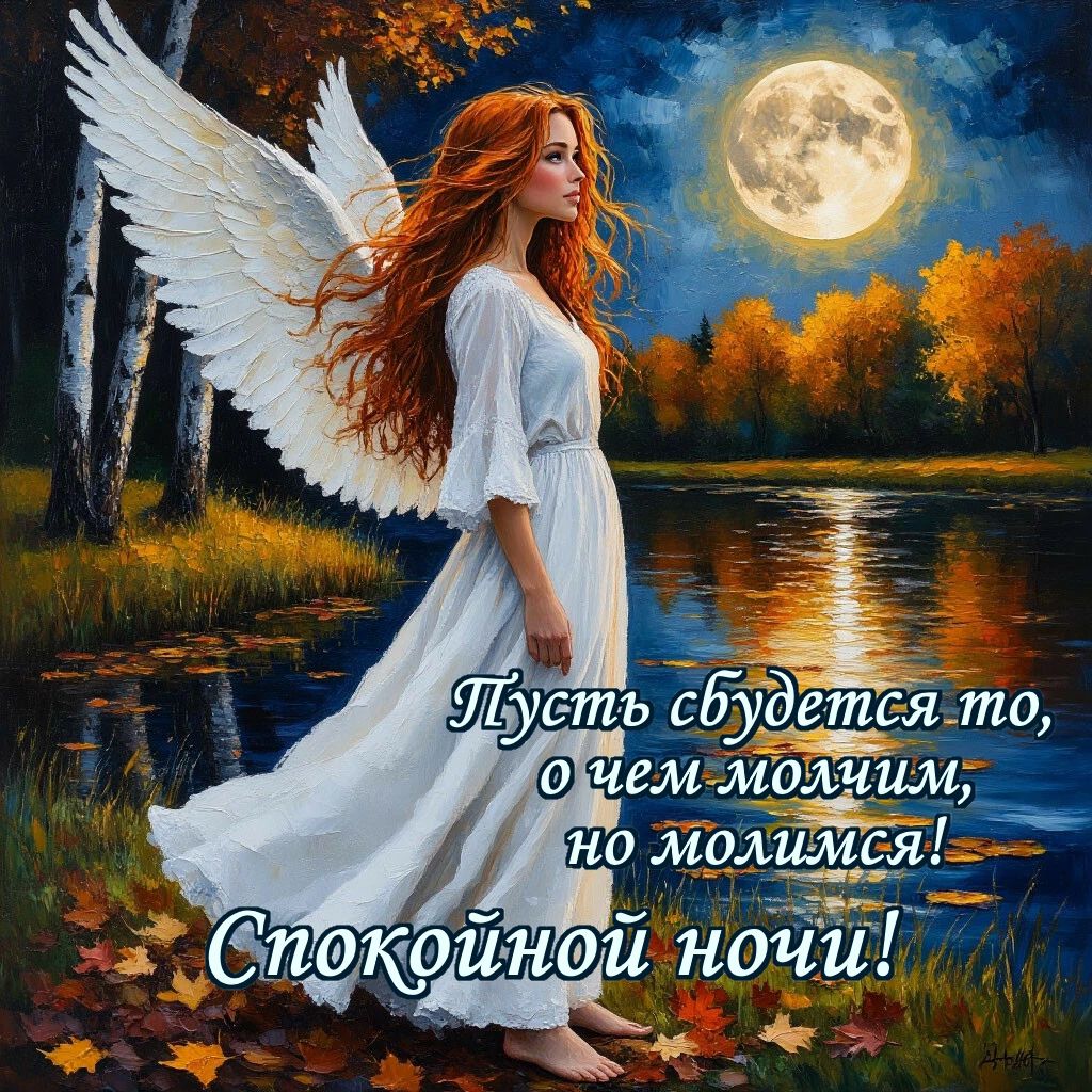 Пусть сбудется то, о чем молим, но молимся! Спокойной ночи!