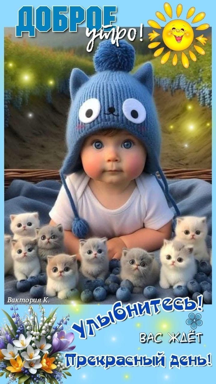 Доброе утро! Улыбнитесь! Вас ждёт прекрасный день! 