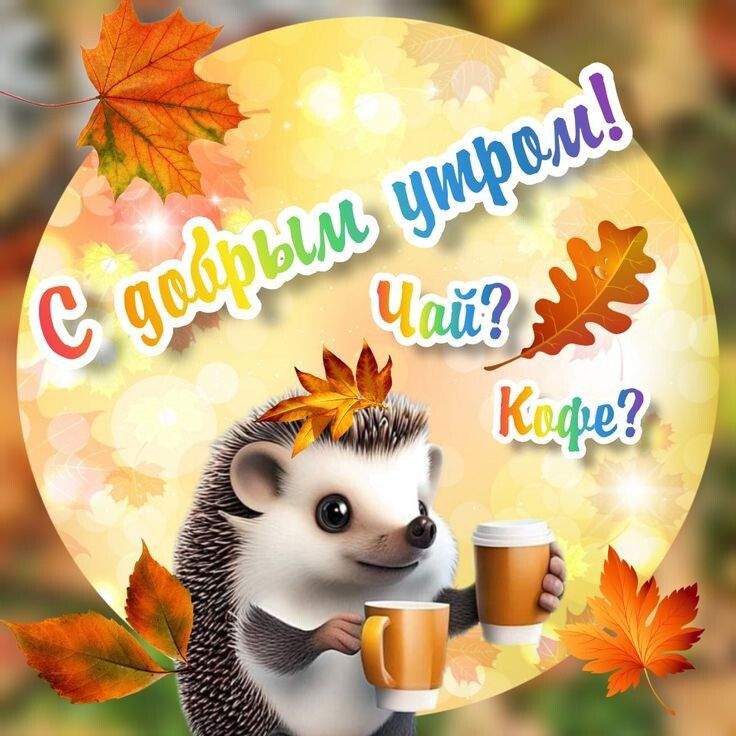 С добрым утром! Чай? Кофе?