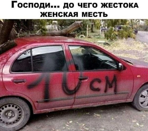 Господи... до чего жестока женская месть