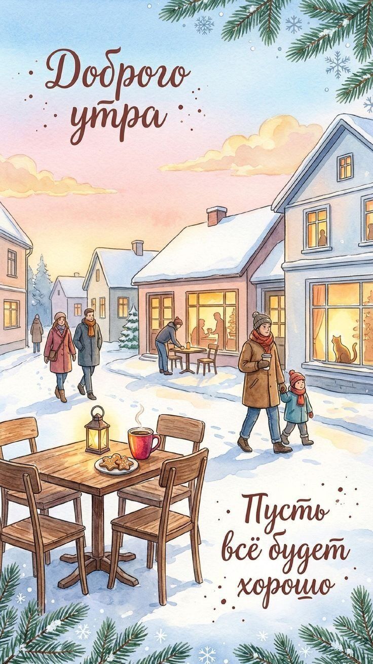 Доброе утро. Пусть всё будет хорошо