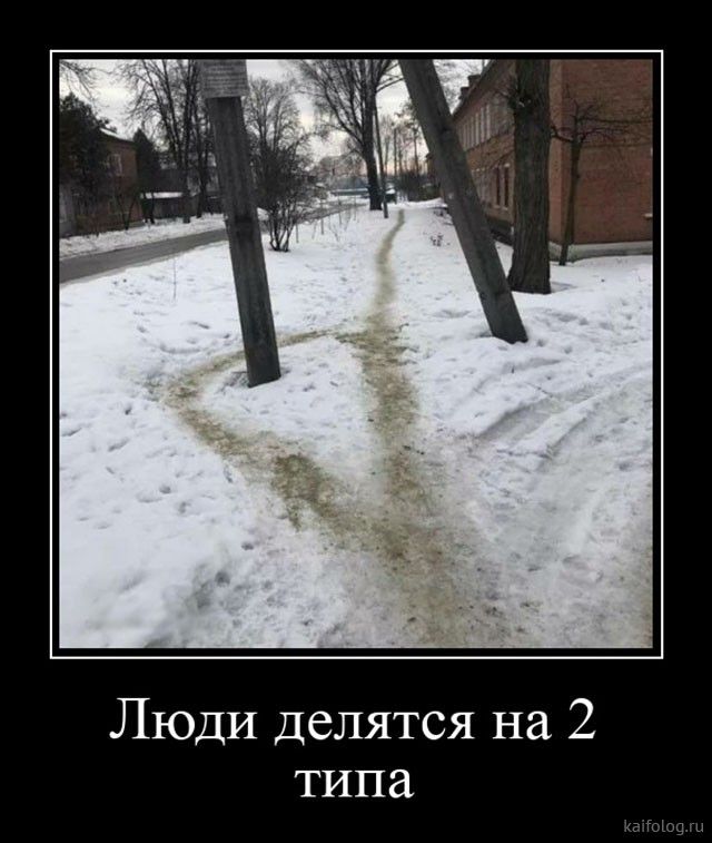 Люди делятся на 2 типа