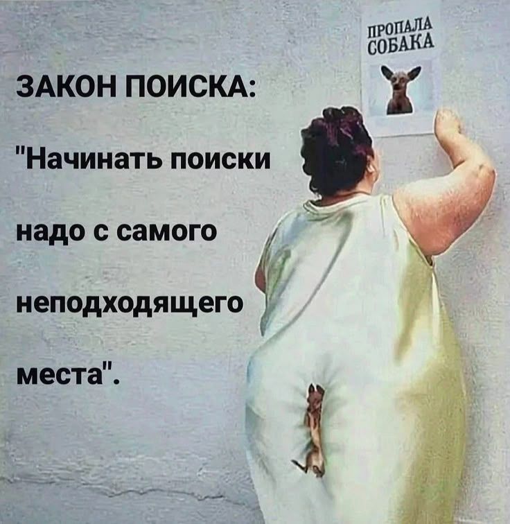 ЗАКОН ПОИСКА: 