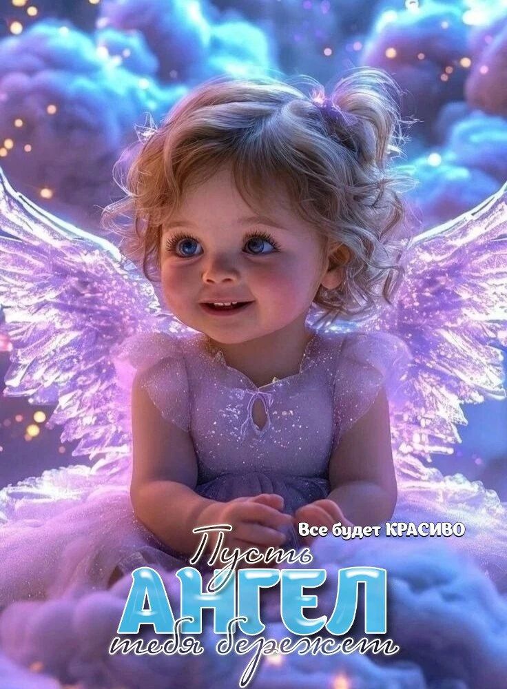 Пусть АНГЕЛ тебе бережет Все будет КРАСИВО