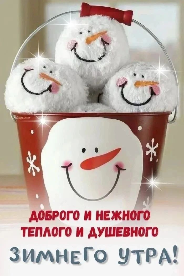 ДОБРОГО И НЕЖНОГО ТЕПЛОГО И ДУШЕВНОГО ЗИМНЕГО УТРА!
