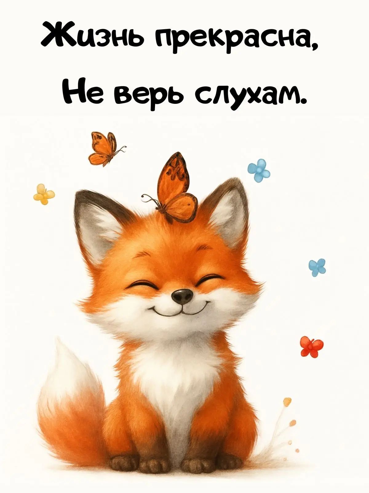 Жизнь прекрасна, Не верь слухам.