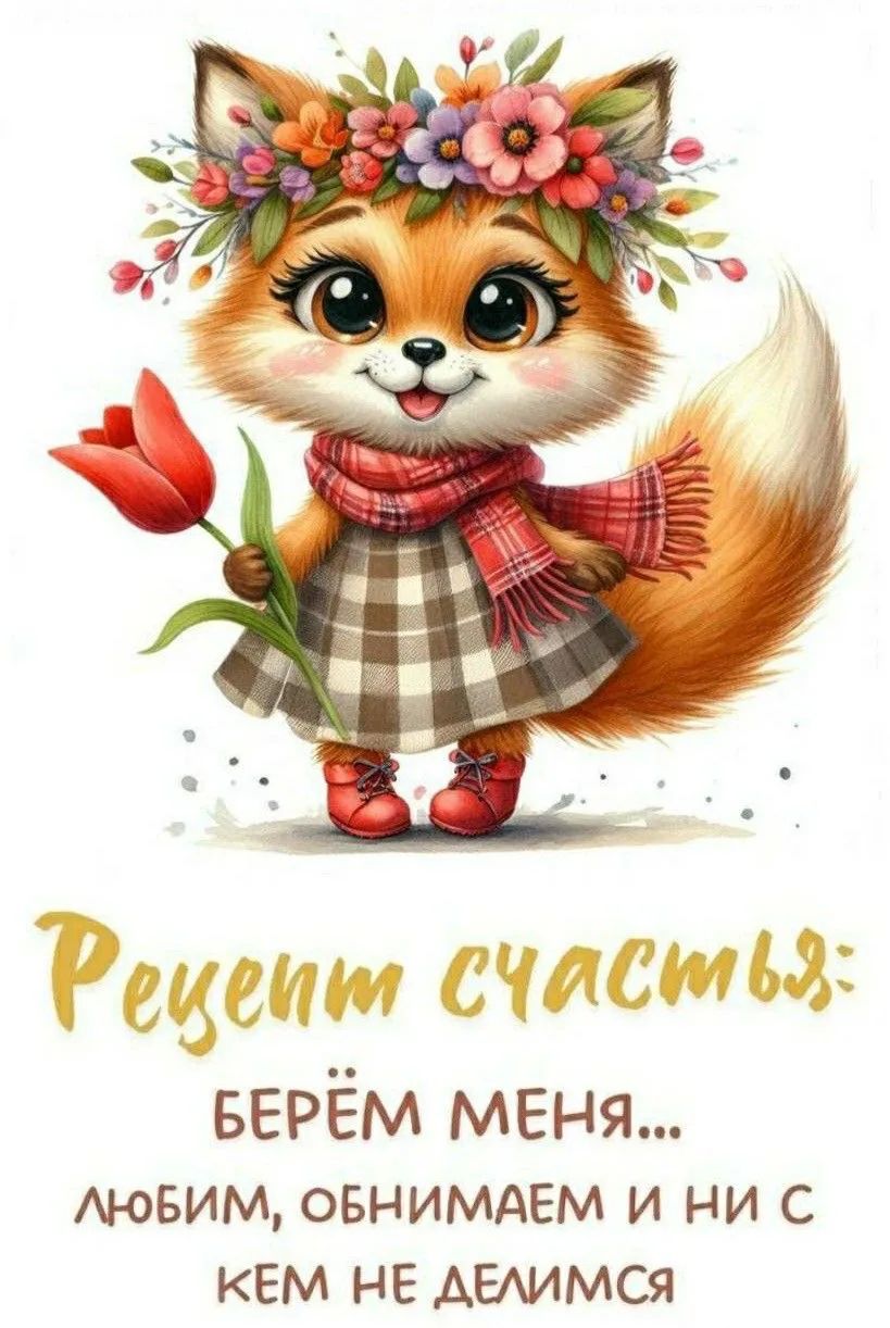 Рецепт счастья: Берём меня... Любим, обнимаем и ни с кем не делимся