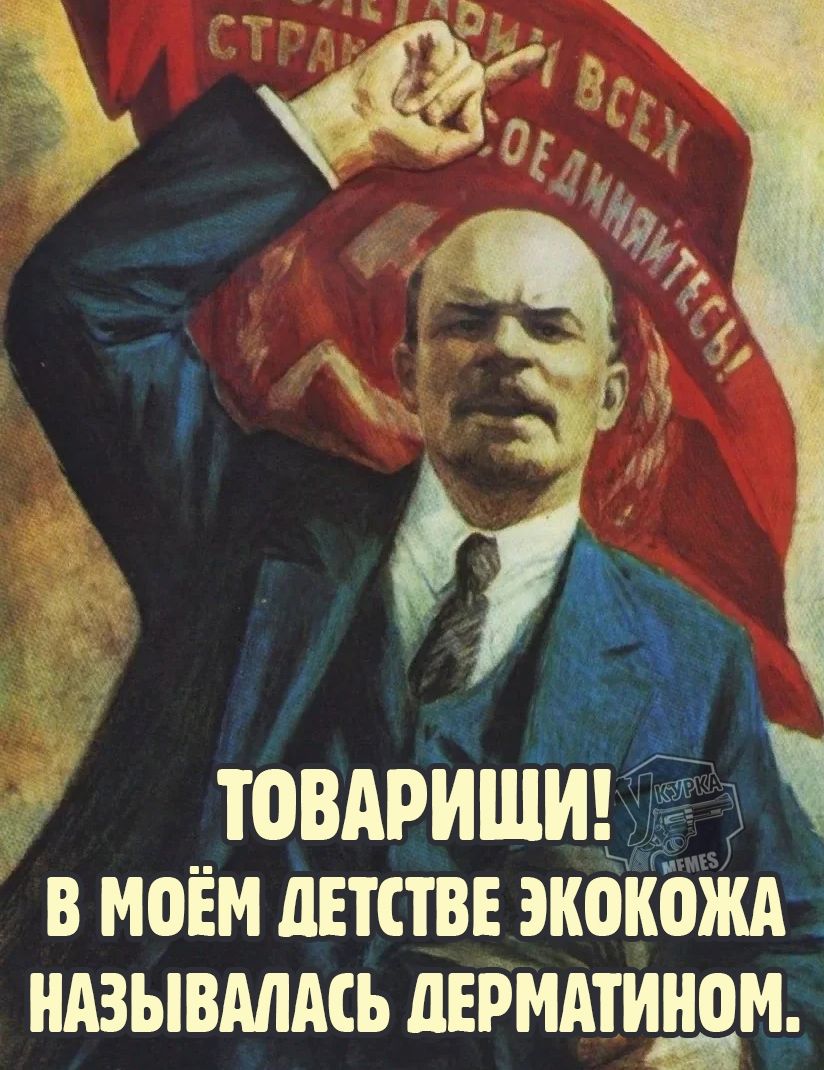 ТОВАРИЩИ! В МОЁМ ДЕТСТВЕ ЭКОКОЖА НАЗЫВАЛАСЬ ДЕРМАТИНОМ.