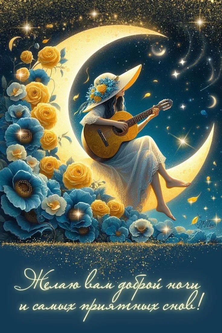 Желаю вам доброй ночи и самых приятных снов!