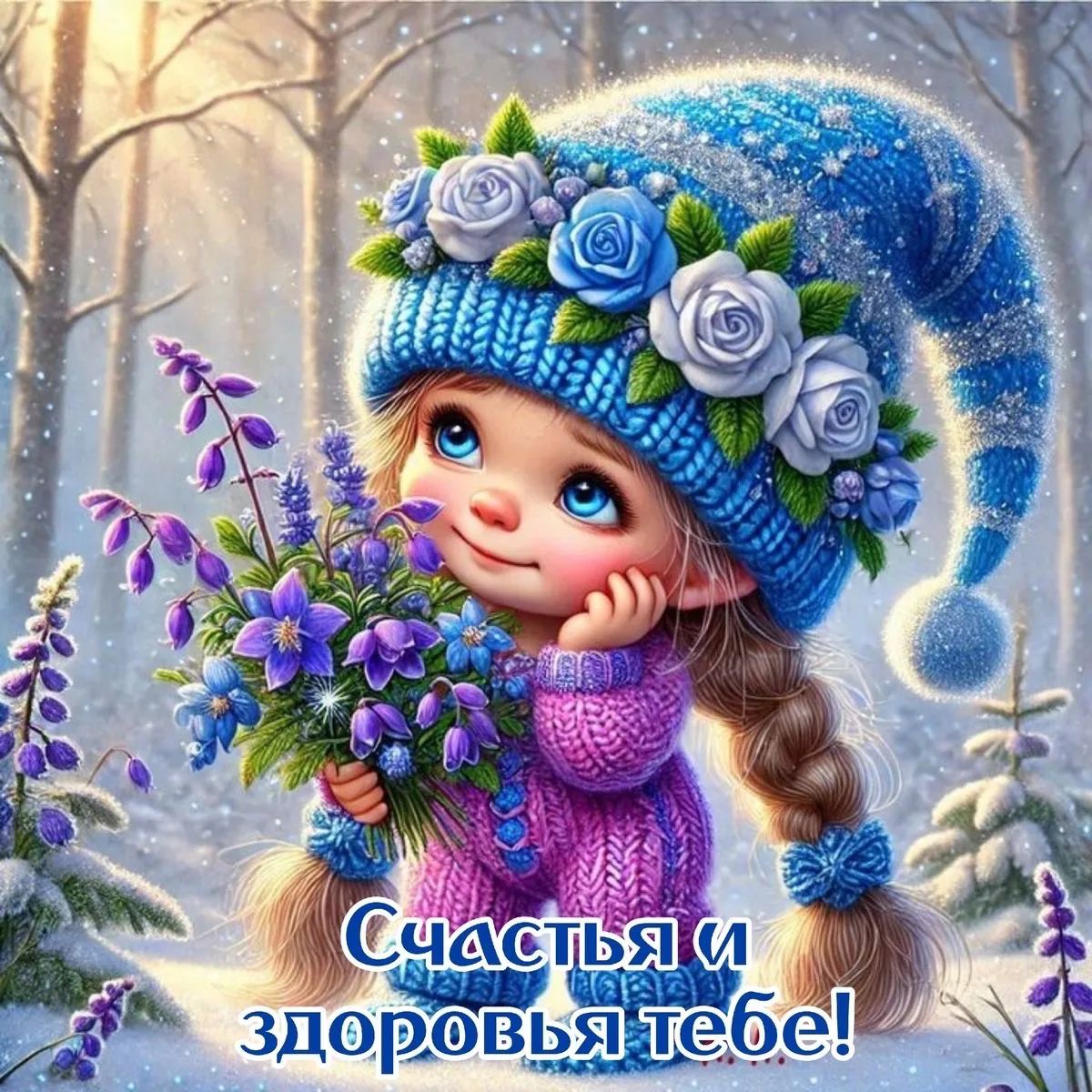 Счастья и здоровья тебе!