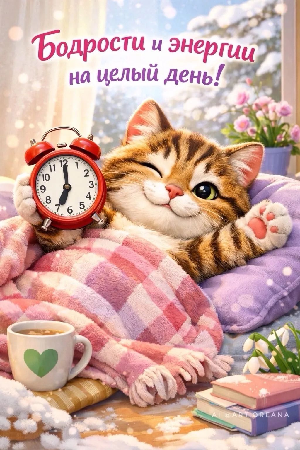 Бодрости и энергии на целый день!