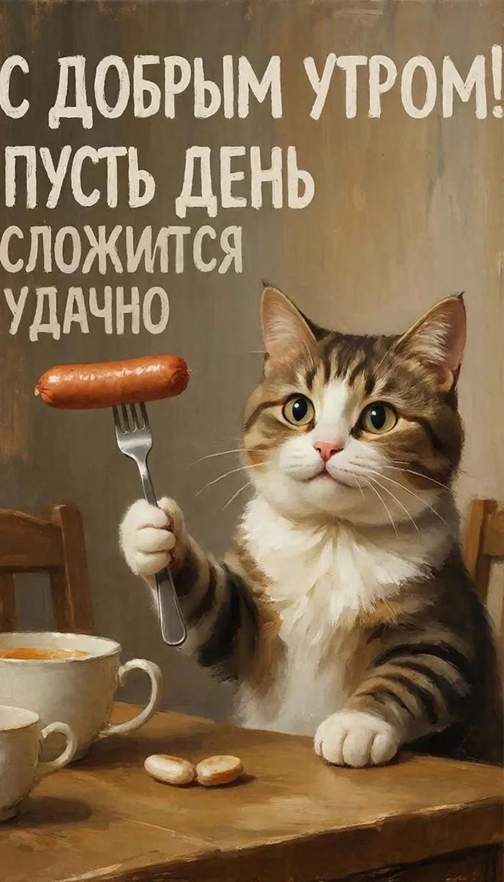 С ДОБРЫМ УТРОМ! ПУСТЬ ДЕНЬ СЛОЖИТСЯ УДАЧНО