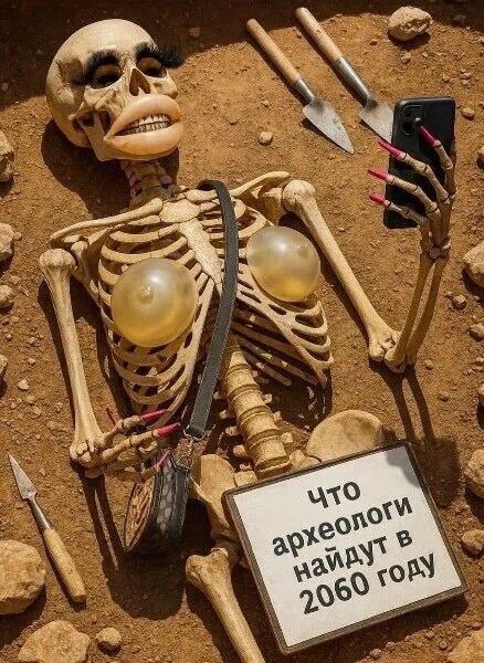 Что археологи найдут в 2060 году