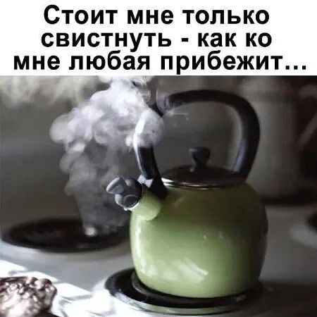 Стоит мне только свистнуть - как ко мне любая прибежит...