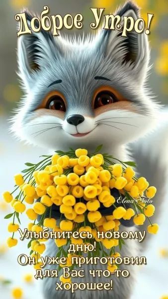 Доброе Утро! Улыбнитесь новому дню! Он уже приготовил для Вас что-то хорошее!