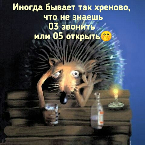 Иногда Бывает так хреново что не зуе 03 звон ь или 05 открыть Ё